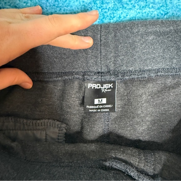 Projek Raw Pants Men's Medium 32x30.5 Grey Stretch Jogger Drawstring Slim Fit - Picture 8 of 14